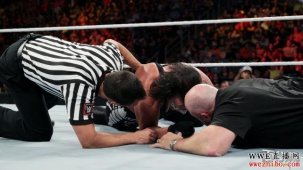 WWE斯汀严重受伤  因此缺席本周RAW